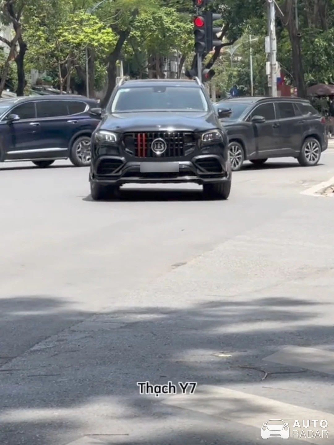 Mercedes-AMG Brabus GLS 63 X166 spotted
