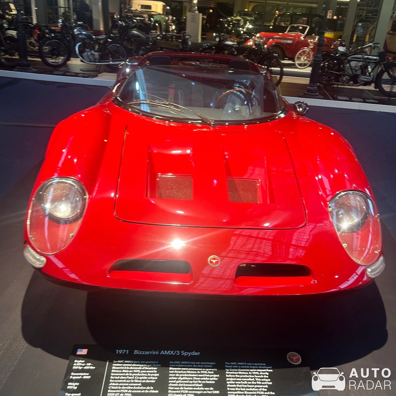 Bizzarrini AMX spotted in Bruxelles