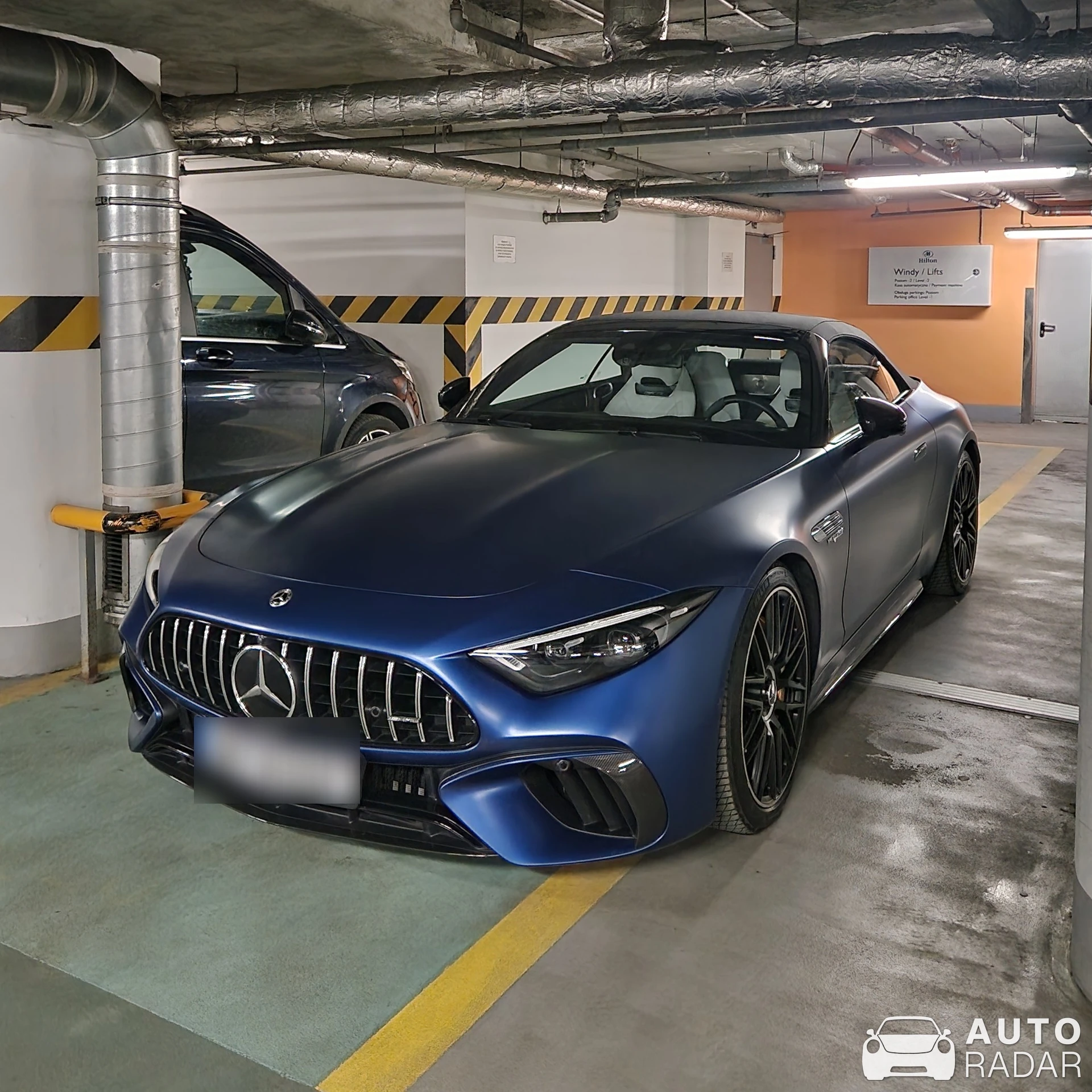Mercedes-AMG SL 63 R232 spotted in Warszawa, Polska