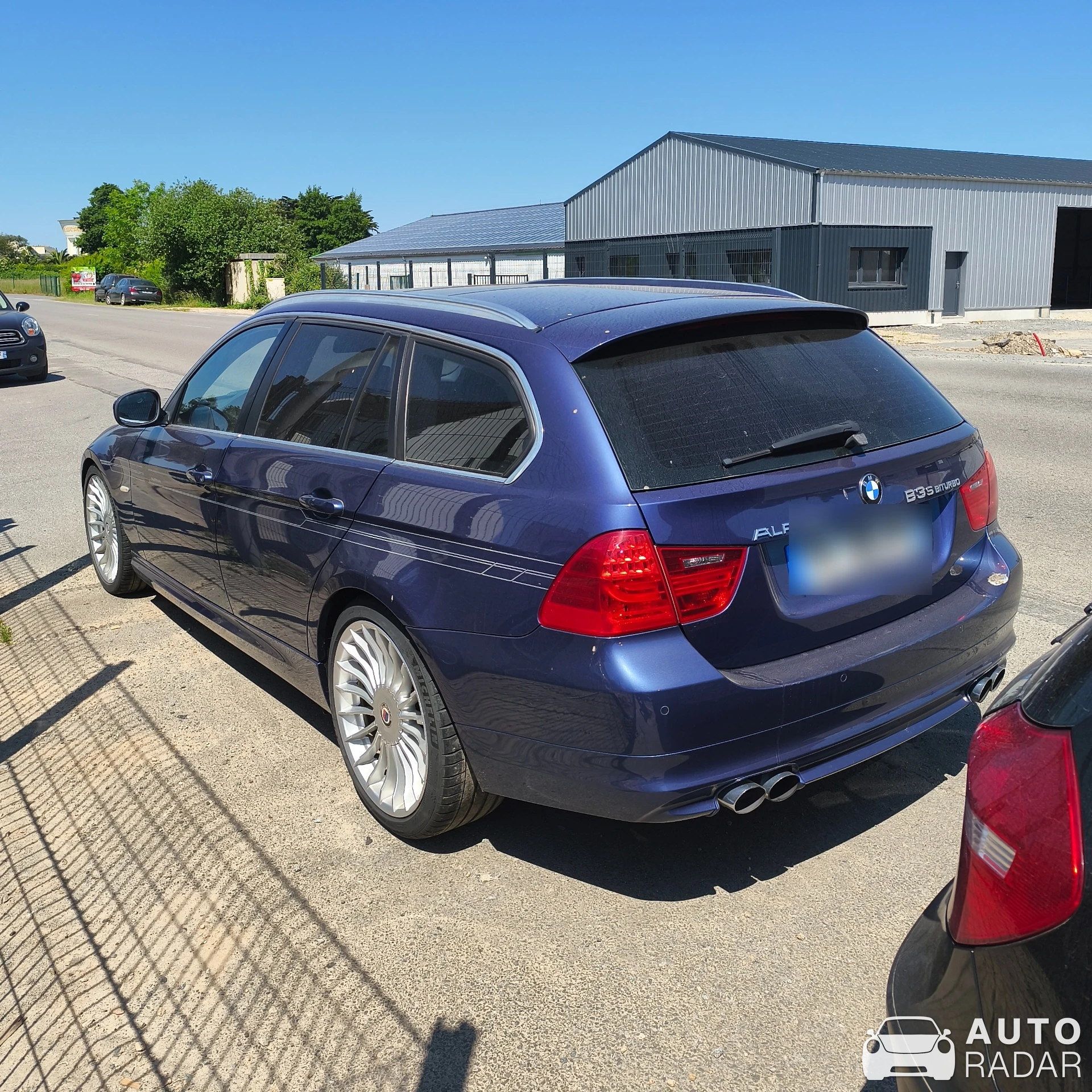 Alpina B3 S BiTurbo Touring spotted in Sibiril, France