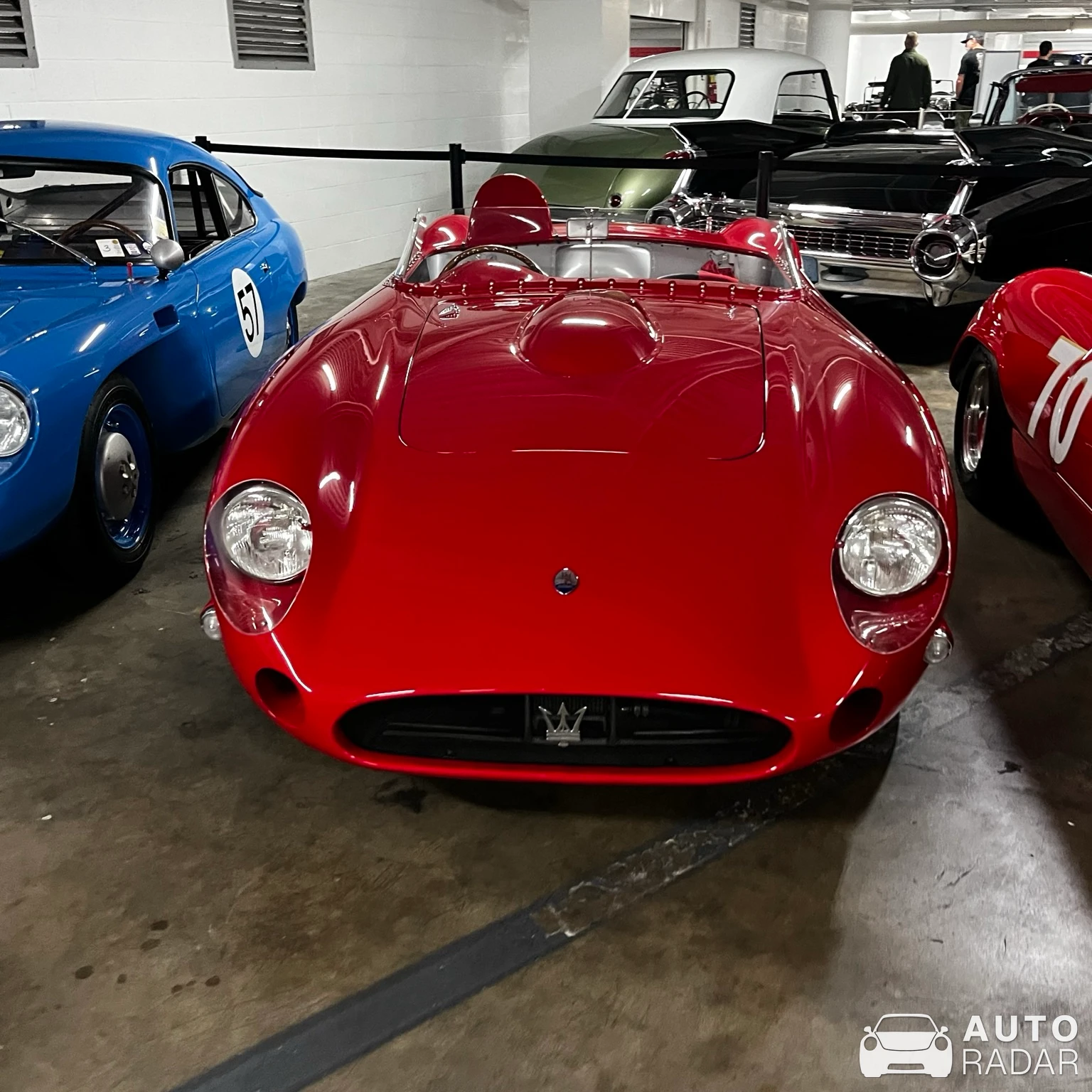 Maserati 300S spotted in Los Angeles