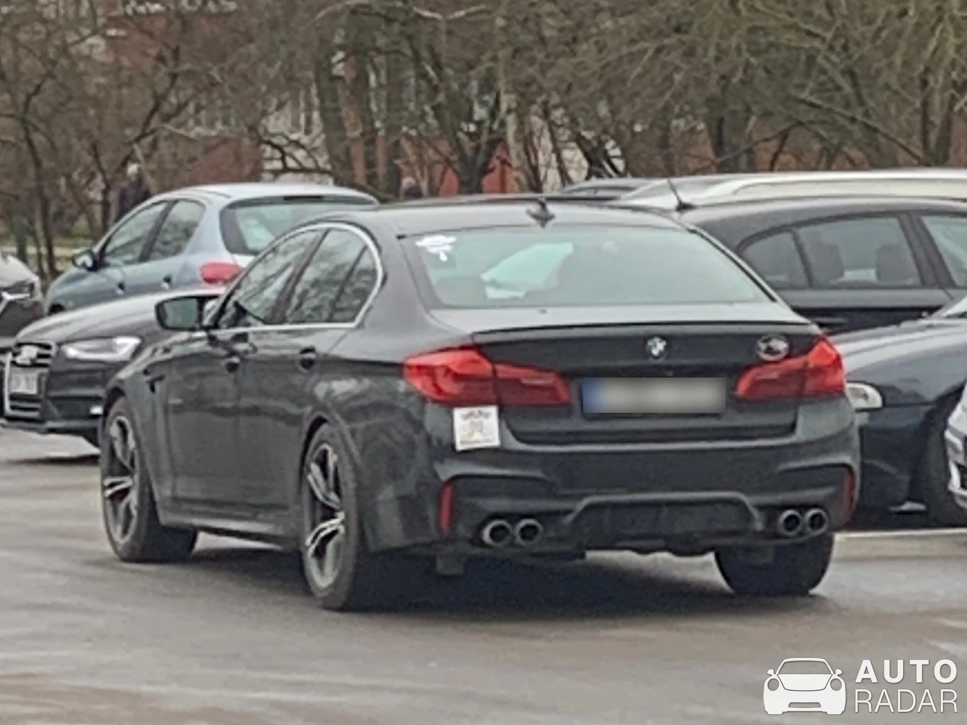 BMW M5 F90 Competition spotted in Klaipėda, Литва