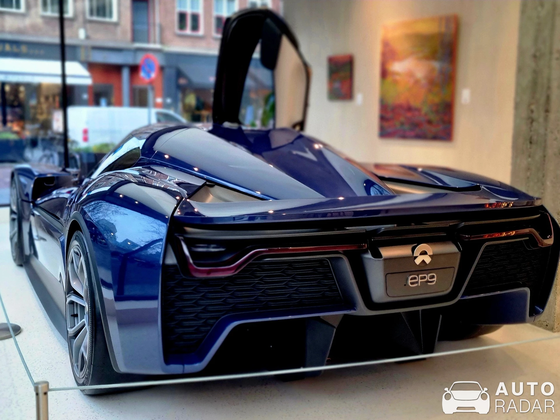NIO EP9 spotted in Rotterdam, Netherlands