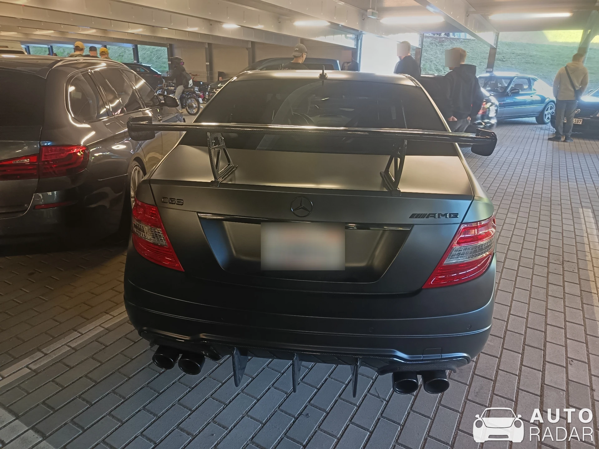 Mercedes-Benz Domanig C 63 AMG W204 spotted in Schöneck