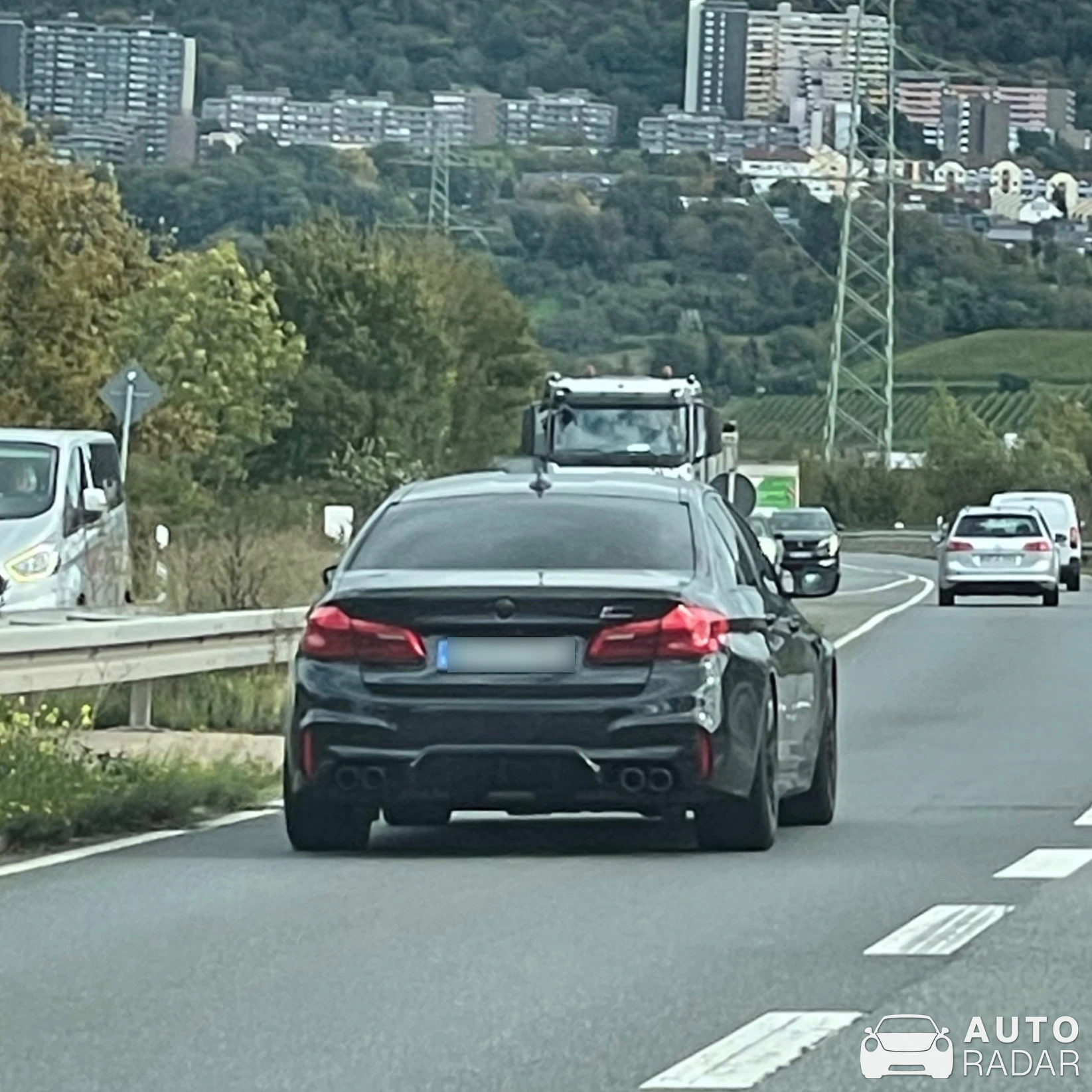 BMW M5 F90 Competition spotted in Heidelberg, Deutschland