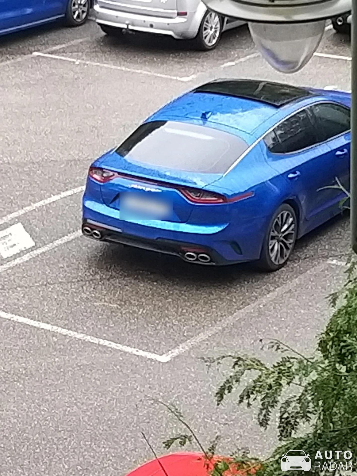 Kia Stinger spotted in Llanes, España