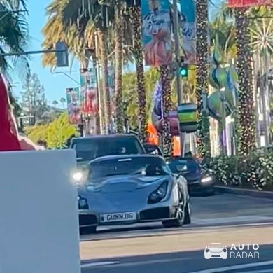 TVR Sagaris spotted in Beverly Hills, United States