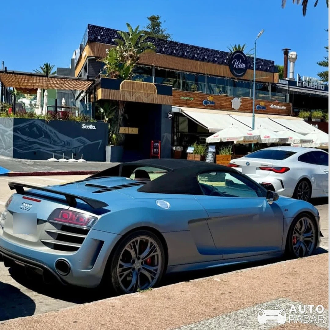 Audi R8 GT Spyder spotted in Punta del Este, Uruguay
