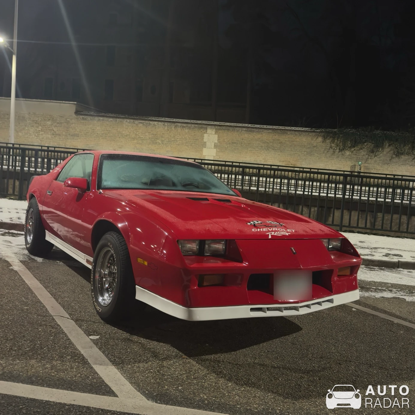 Chevrolet Camaro Z28 spotted in Viriat, France