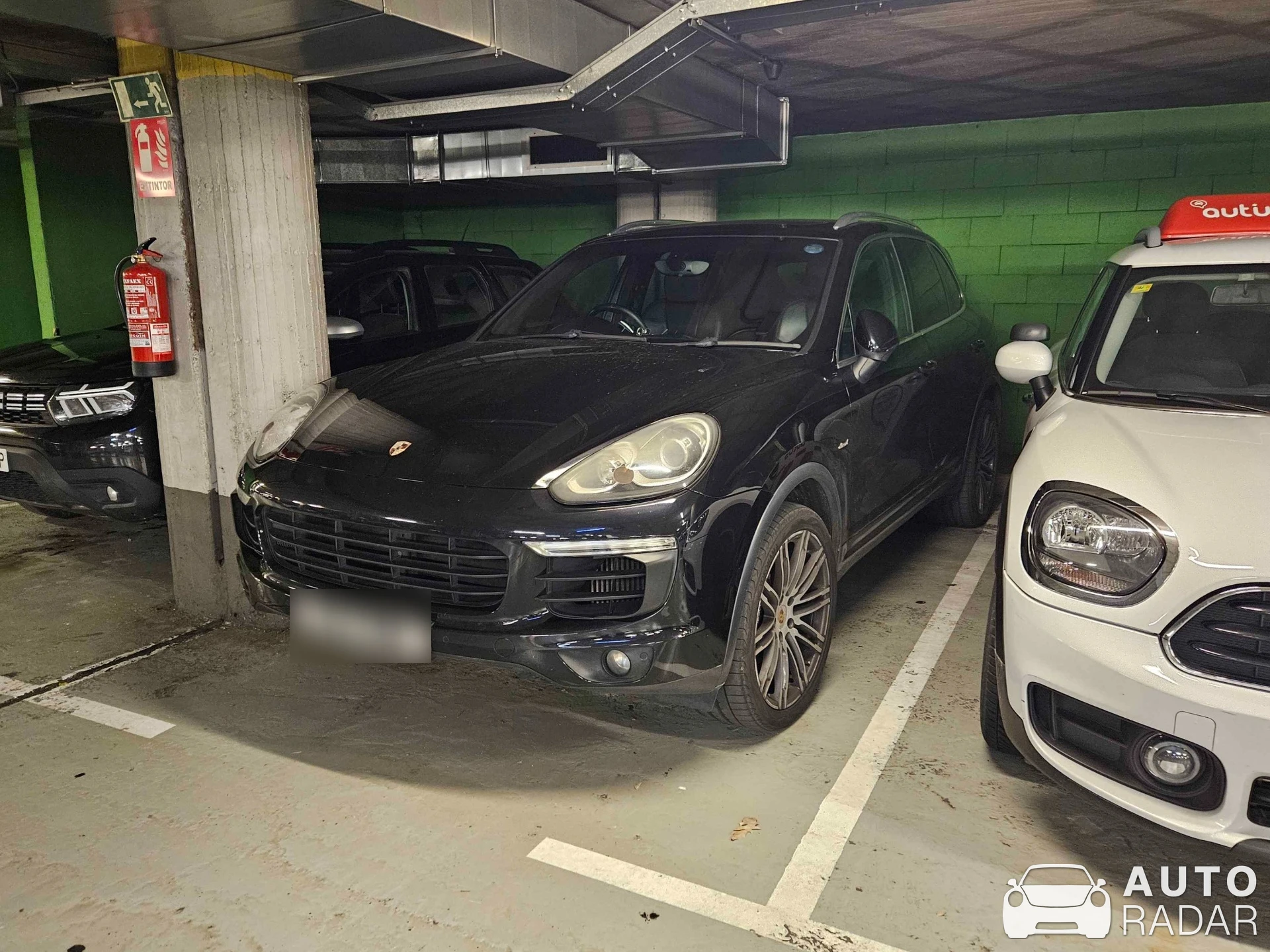 Porsche Cayenne Diesel spotted in Zaragoza