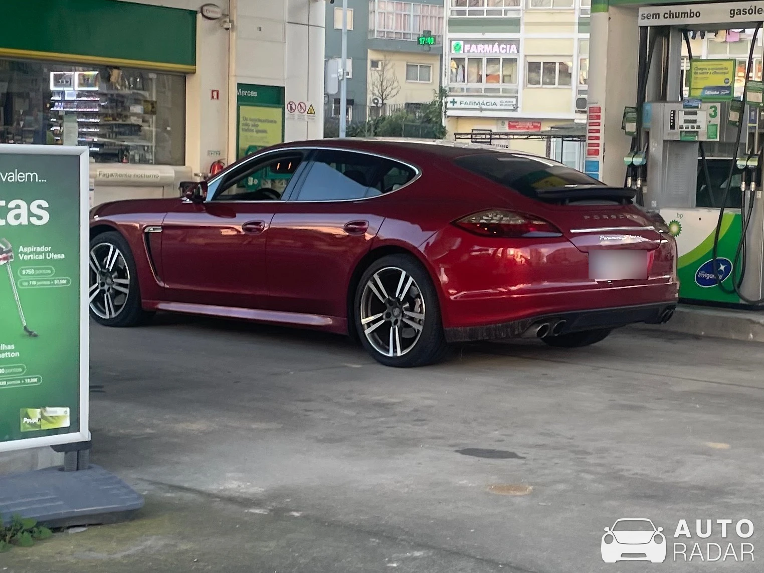 Porsche 970 Panamera spotted in Algueirão-Mem Martins, Portugal