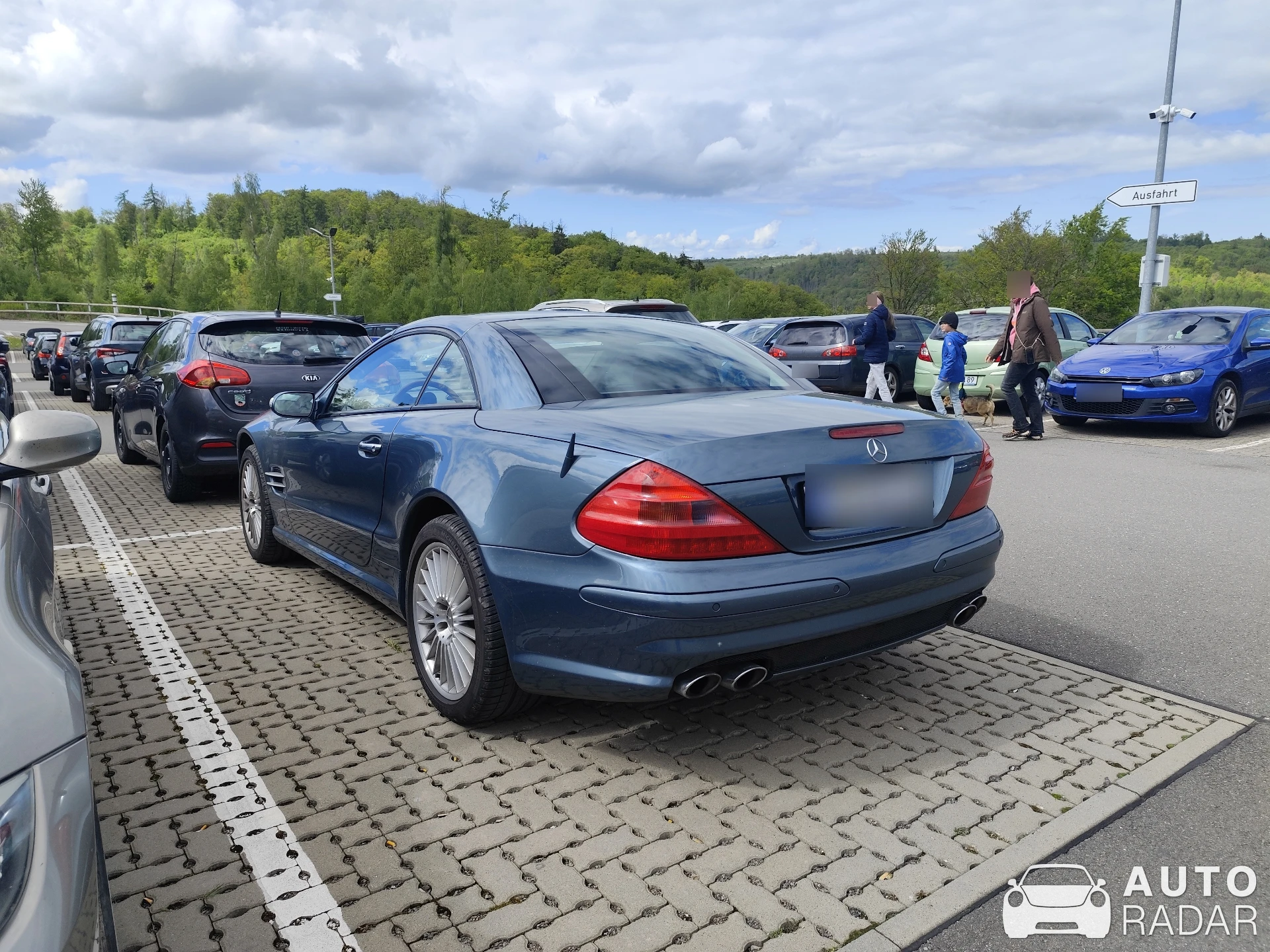 Mercedes-AMG SL 55 R230 spotted in Oberharz am Brocken