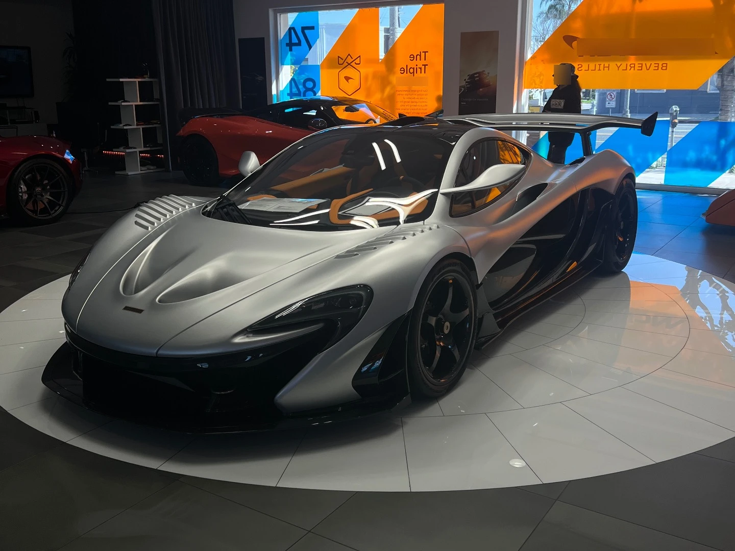 McLaren P1 LM spotted in Beverly Hills