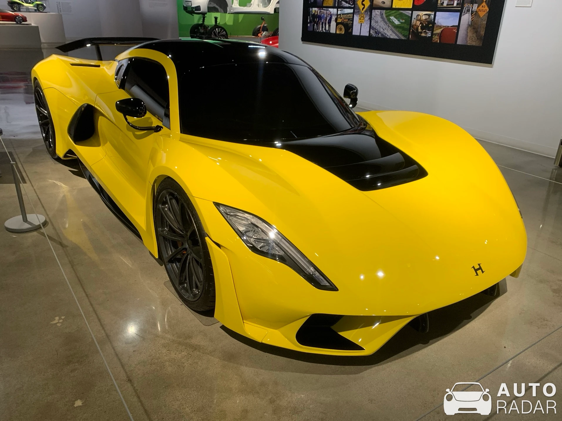 Hennessey Venom F5 spotted in Los Angeles