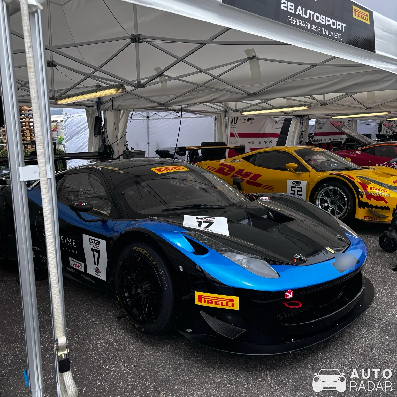 Ferrari 458 Italia GT3 spotted in Le Castellet