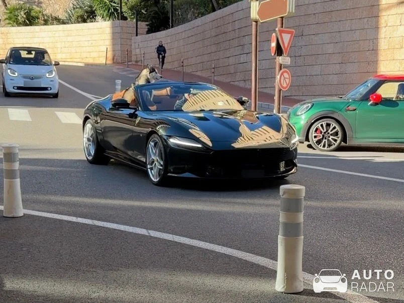 Ferrari Roma Spider spotted in Monaco, Monaco