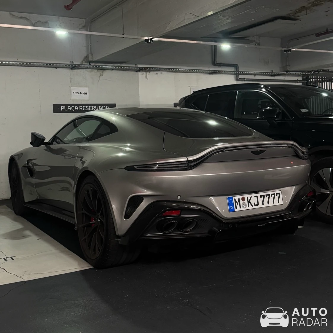 Aston Martin V8 Vantage Roadster 2020 spotted in Barcelona, España