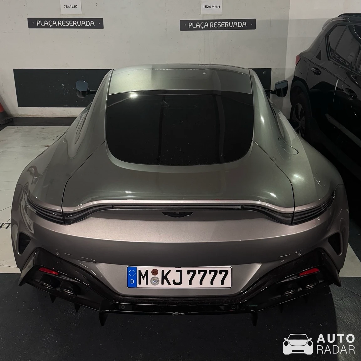 Aston Martin V8 Vantage Roadster 2020 spotted in Barcelona