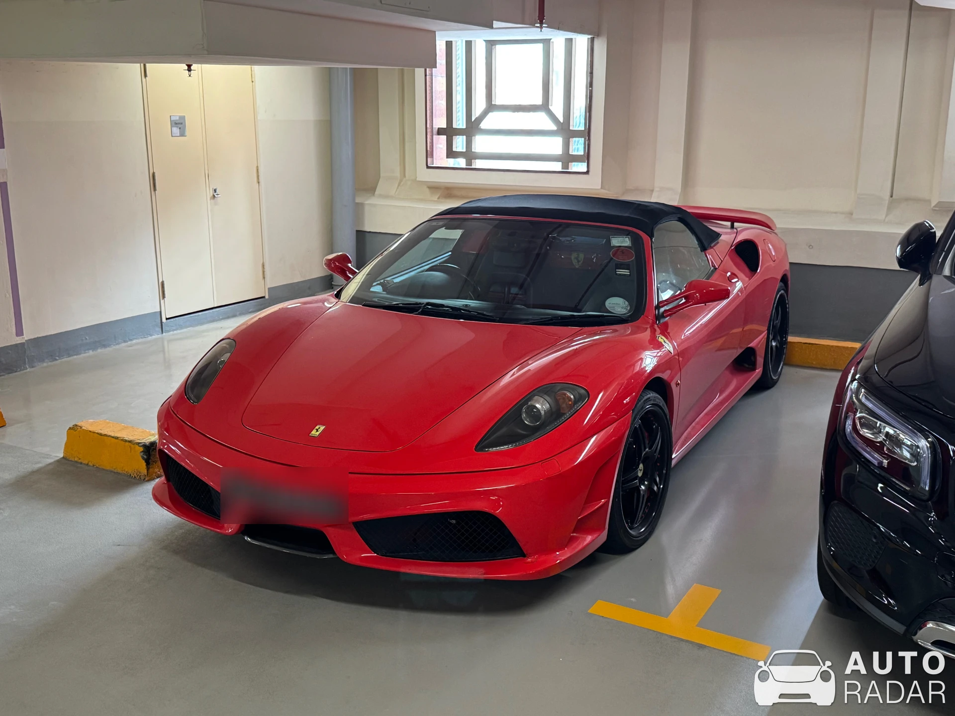 Ferrari F430 Spider Novitec Rosso spotted in Singapore