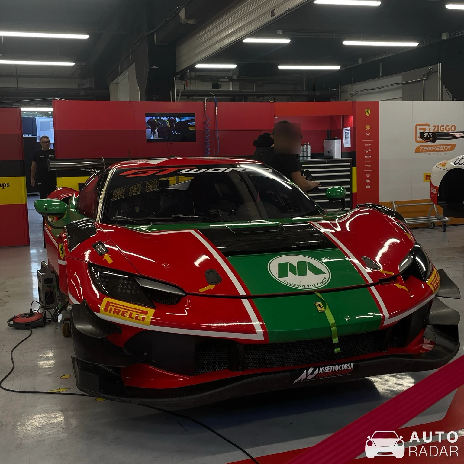 Ferrari 296 GT3 spotted in Barcelone, Espagne