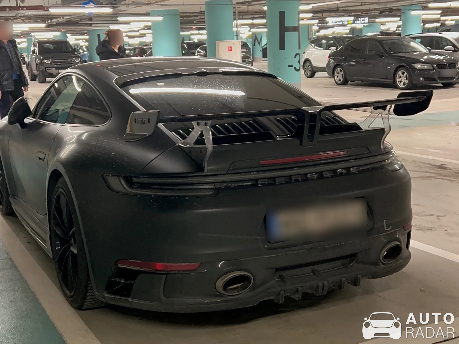 Porsche TechArt 992 Carrera 4S spotted in Warszawa