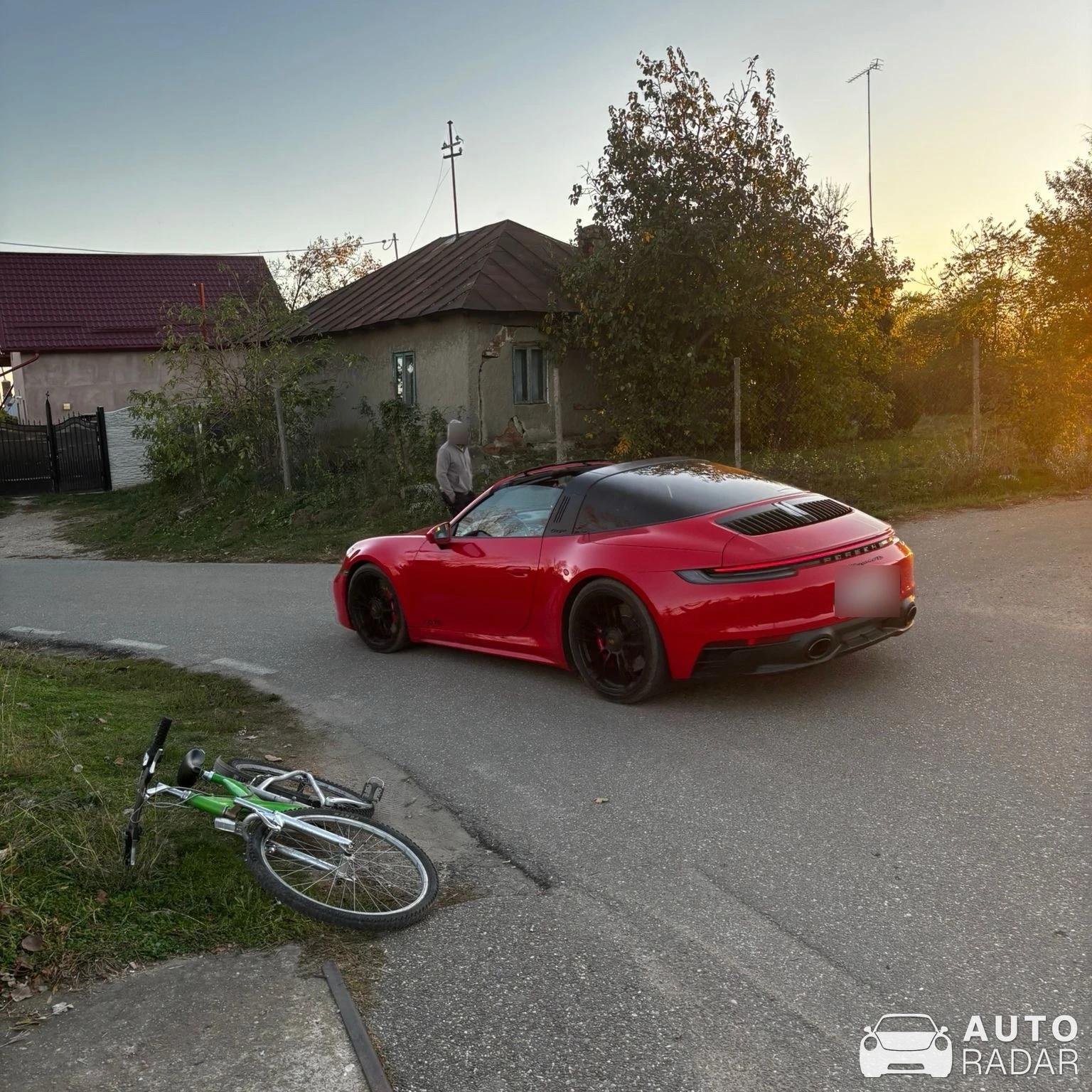 Porsche 992 Targa 4S MkI spotted in Iordăcheanu