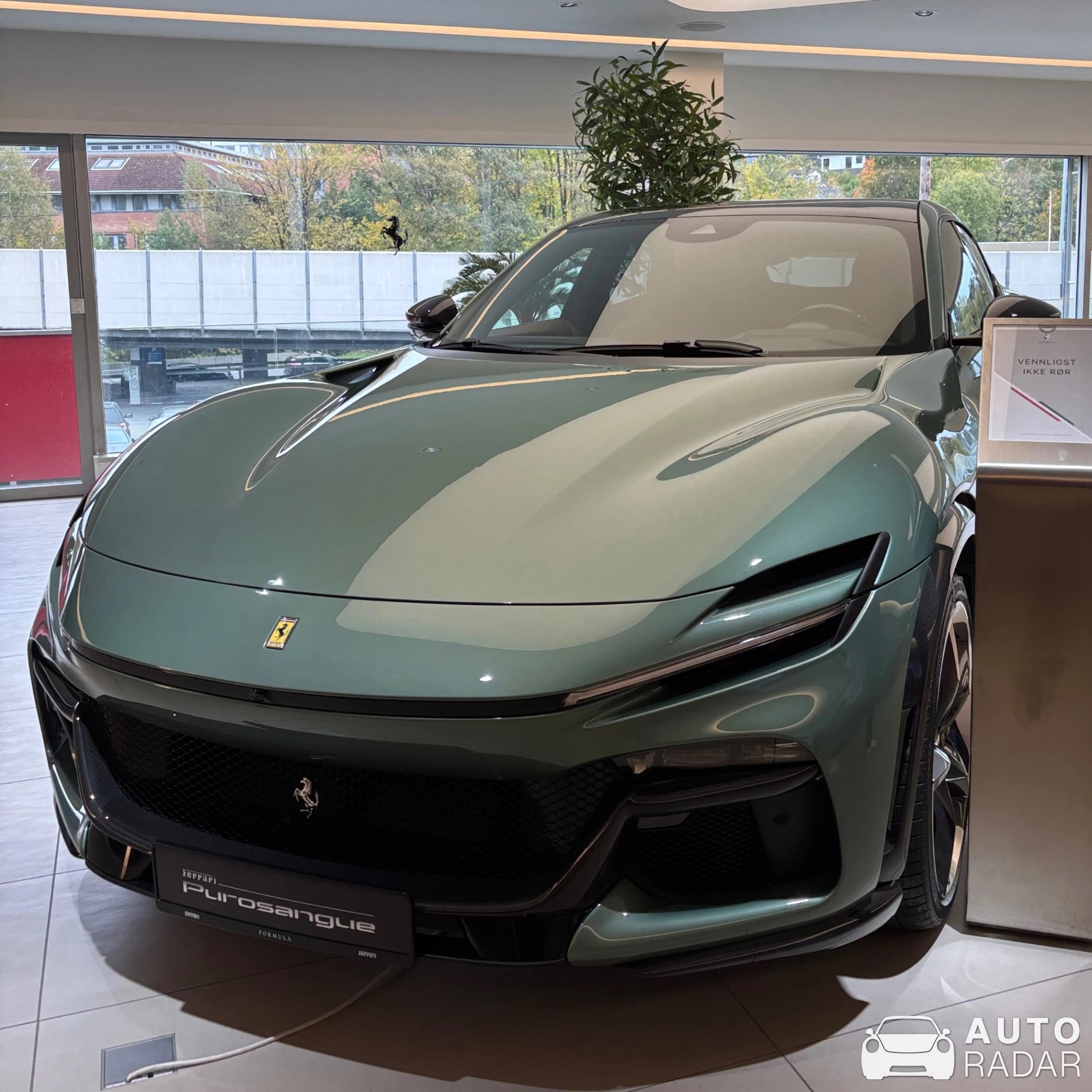 Ferrari Purosangue spotted in Asker, Norway