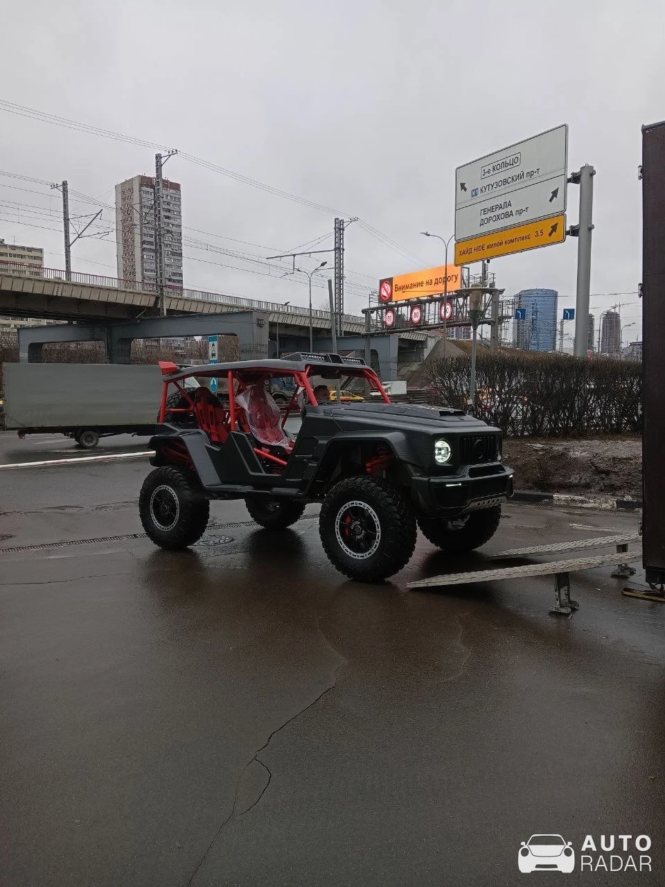 Brabus Crawler spotted in Moskva, Russia