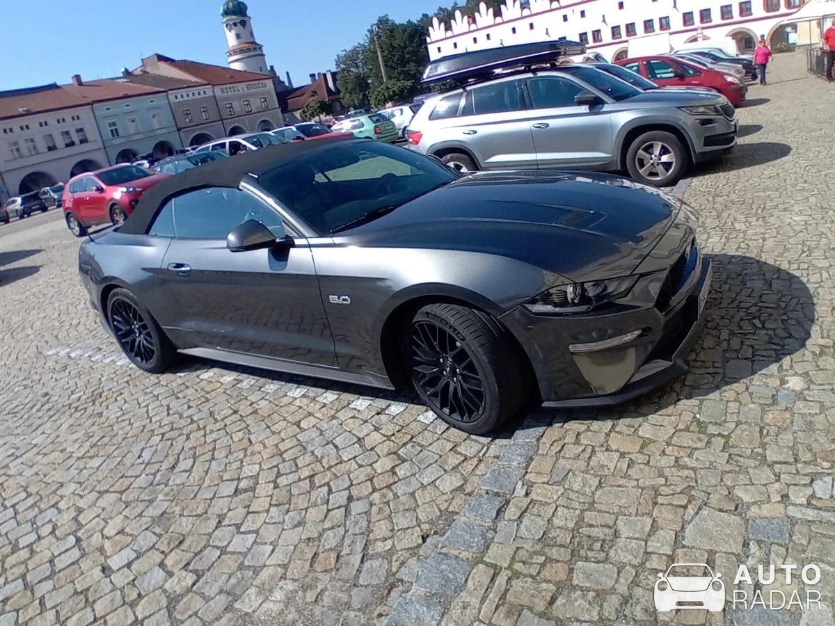 Ford Mustang GT Convertible spotted in Nové Město nad Metují, Czechia
