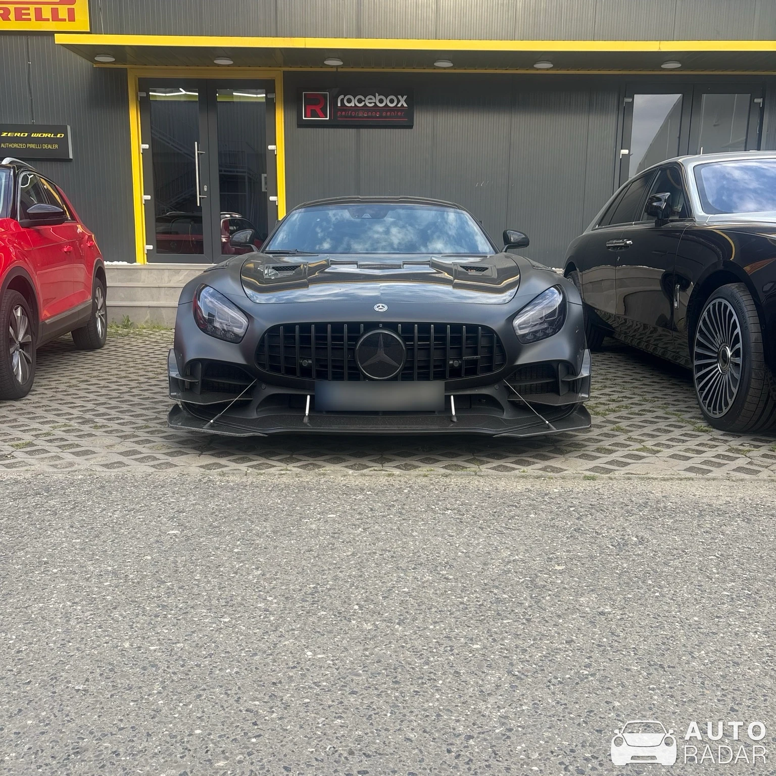 Mercedes-AMG GT R C190 Tikt Performance spotted in București