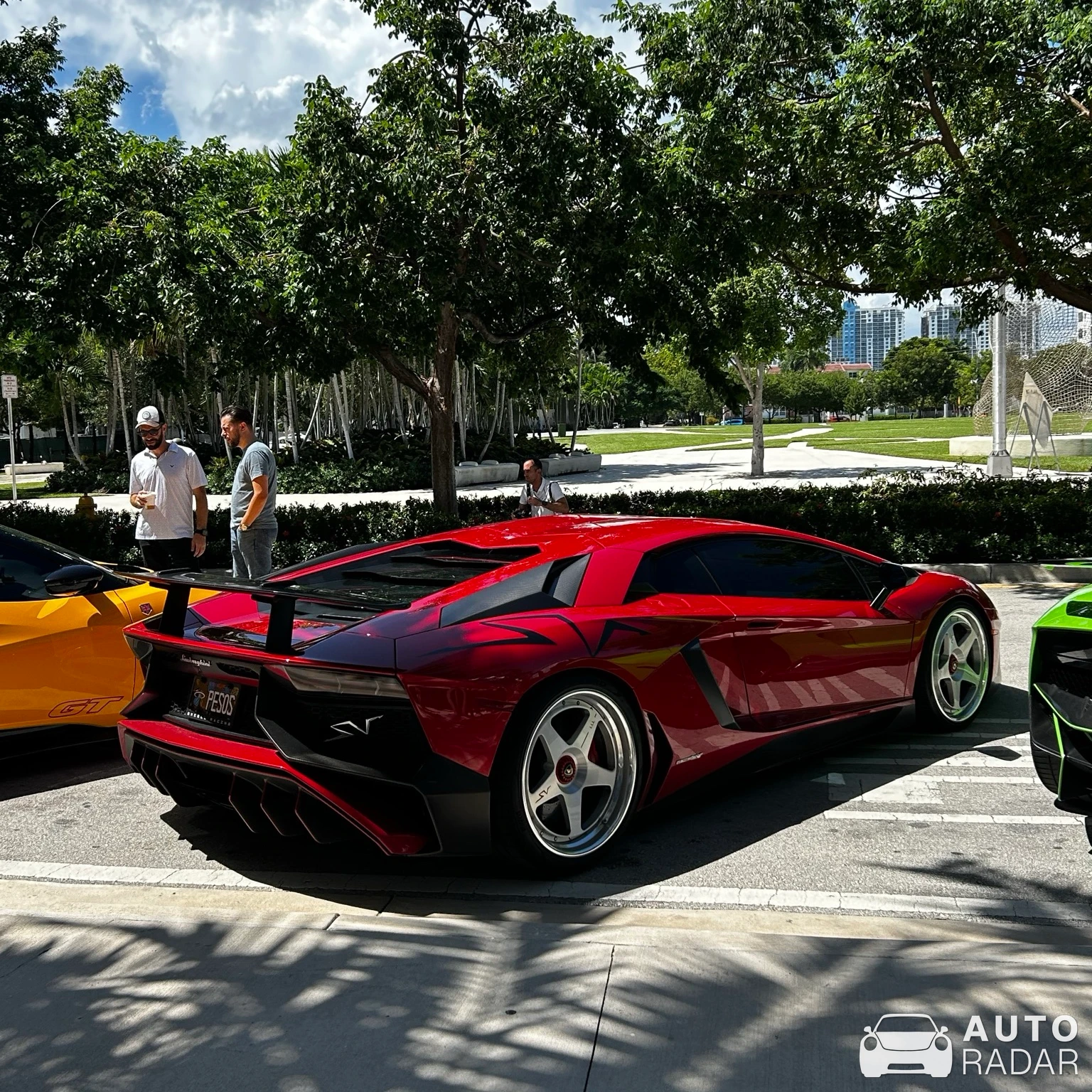 Lamborghini Aventador LP900-4 DMC SV Limited Edition spotted in Miami Beach