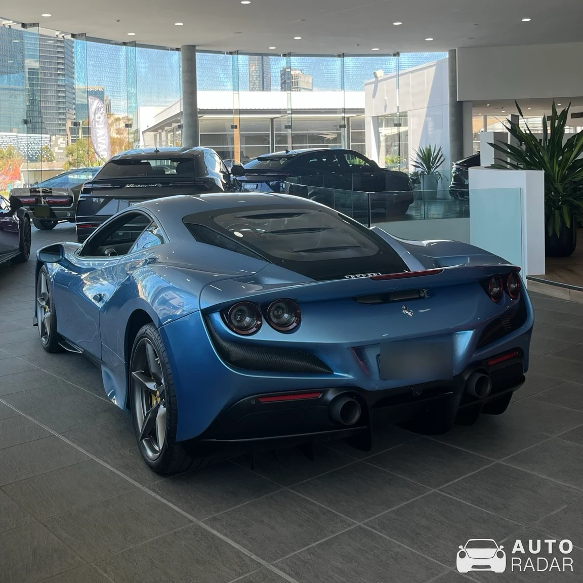 Ferrari F8 Tributo spotted in Docklands, Australia