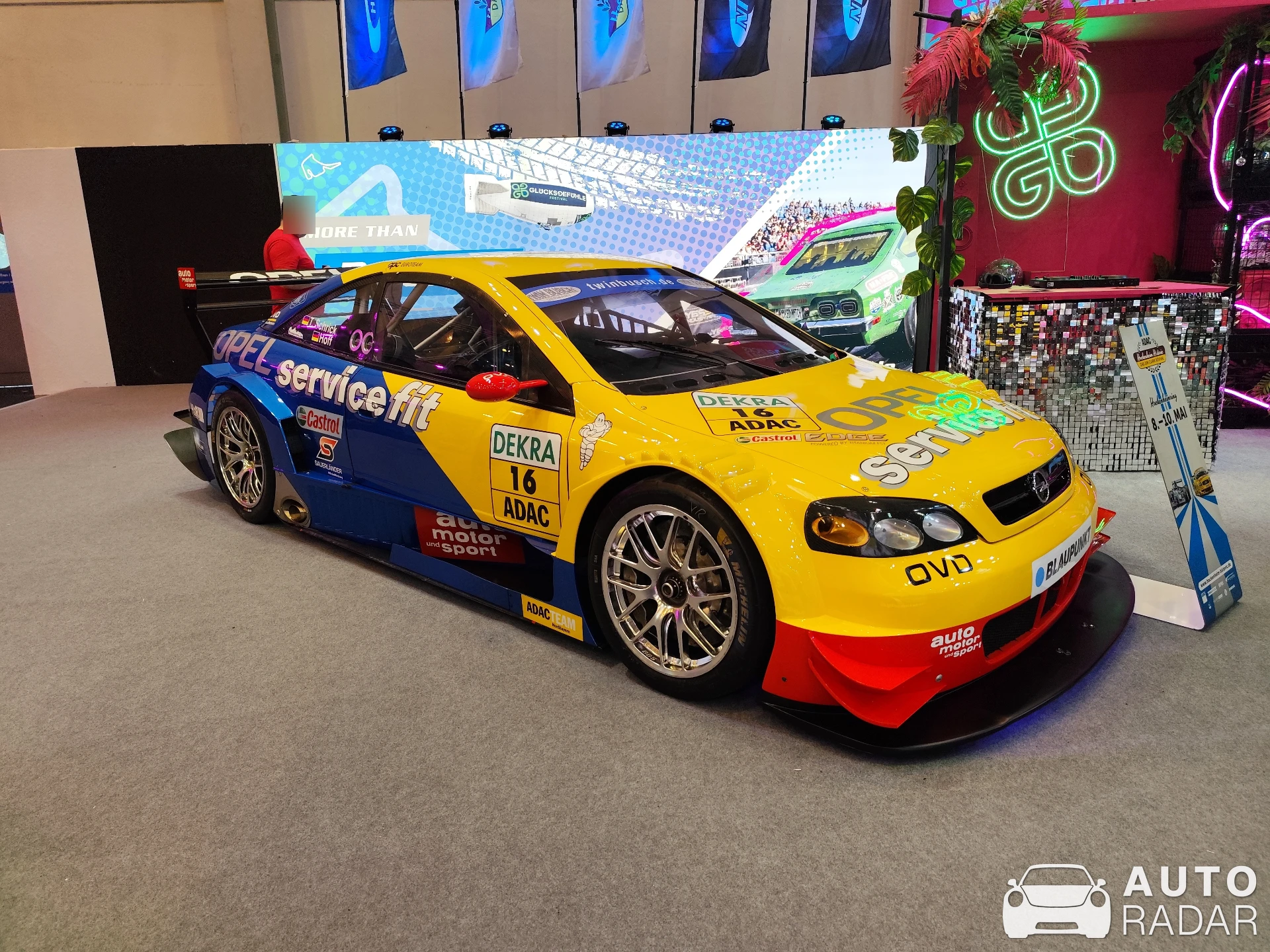 Opel Astra DTM spotted in Essen