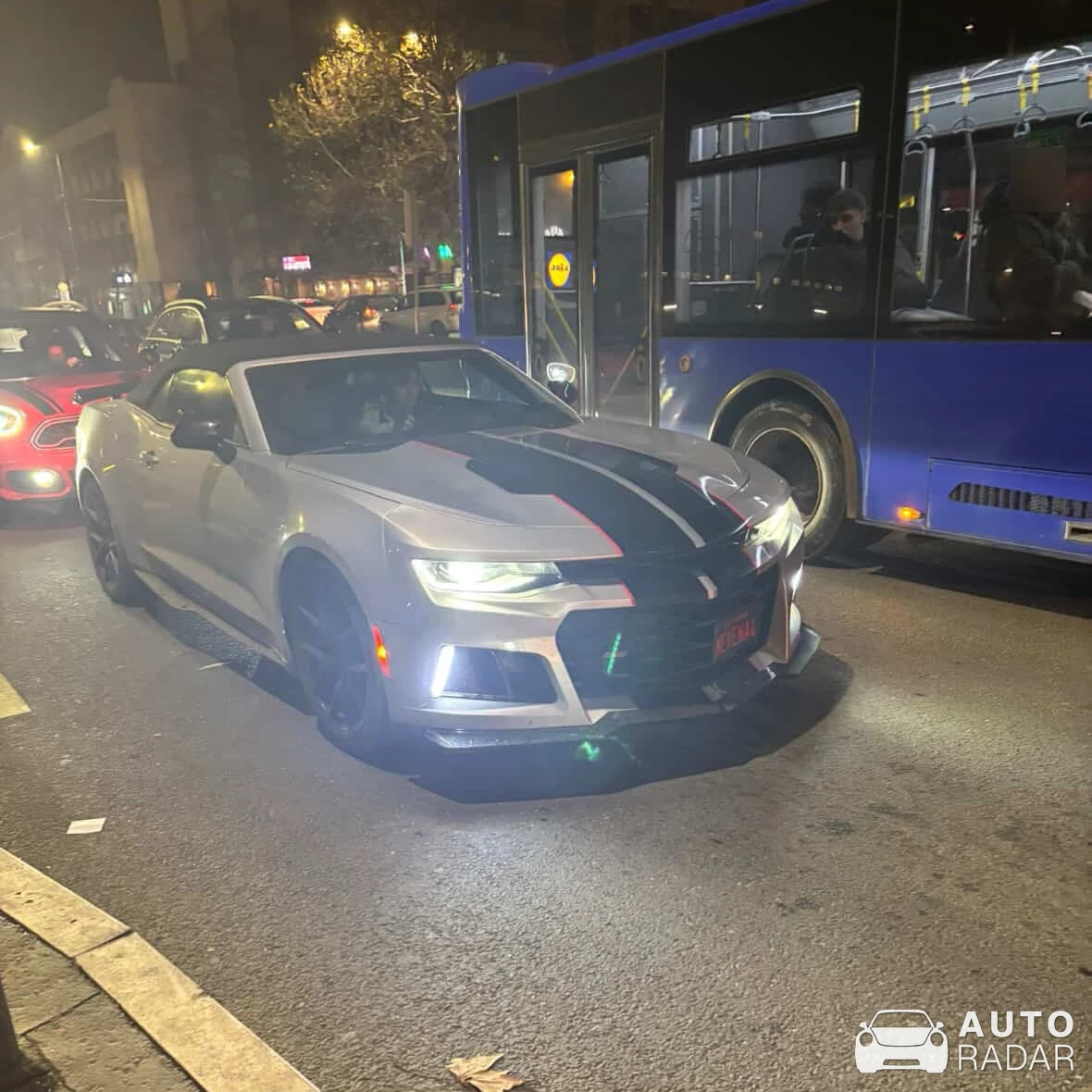 Chevrolet Camaro ZL1 Convertible spotted in Beograd