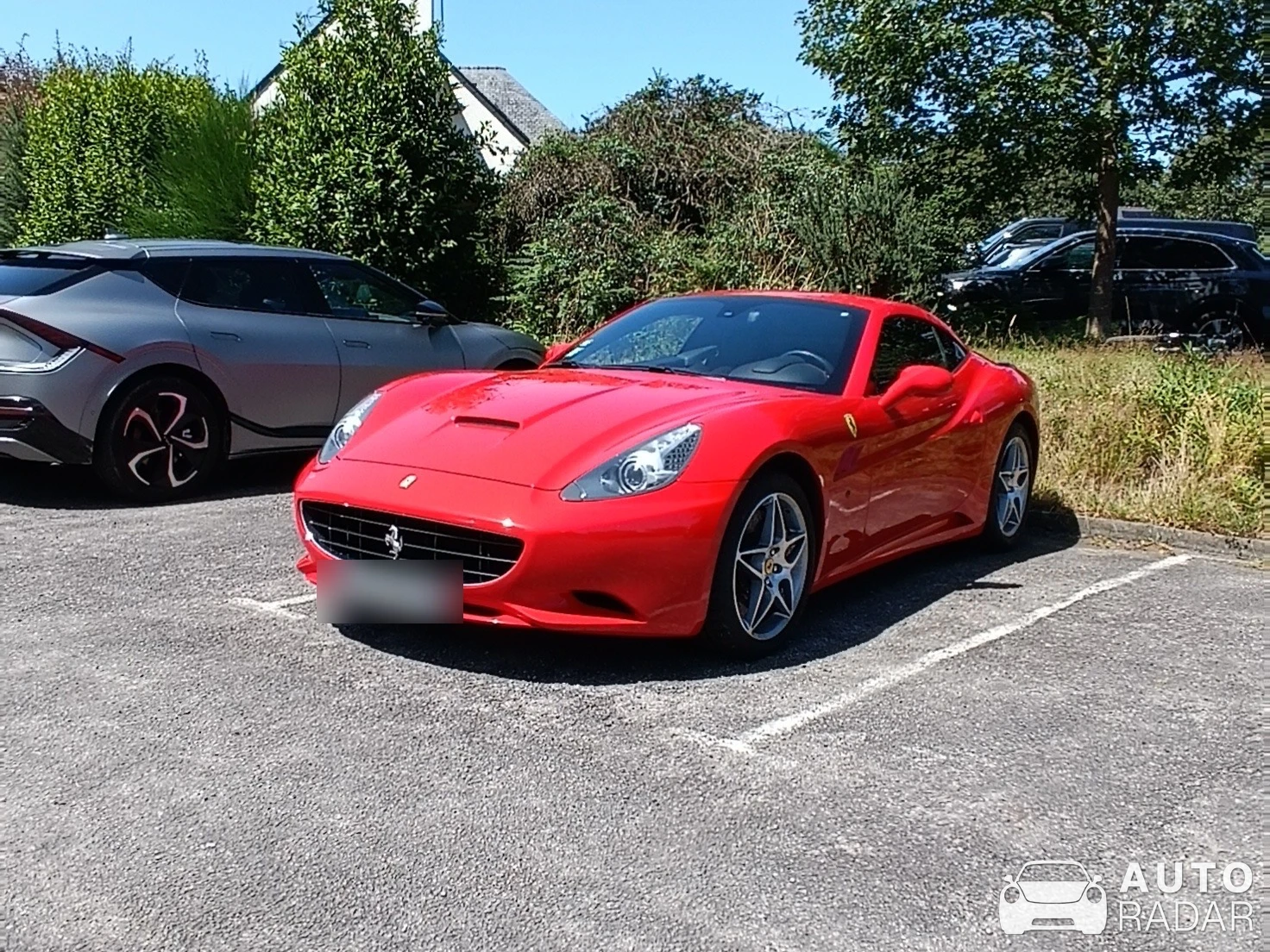 Ferrari California spotted in Combrit, France