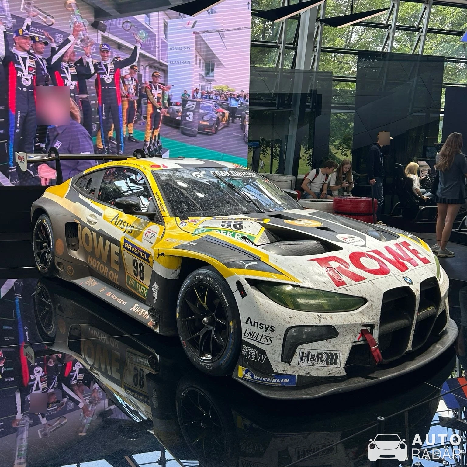 BMW M4 G82 GT3 spotted in Munich, Germany