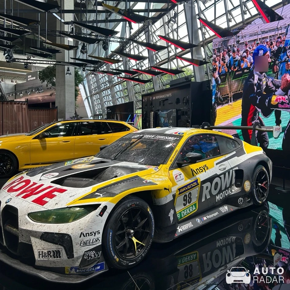 BMW M4 G82 GT3 spotted in Munich