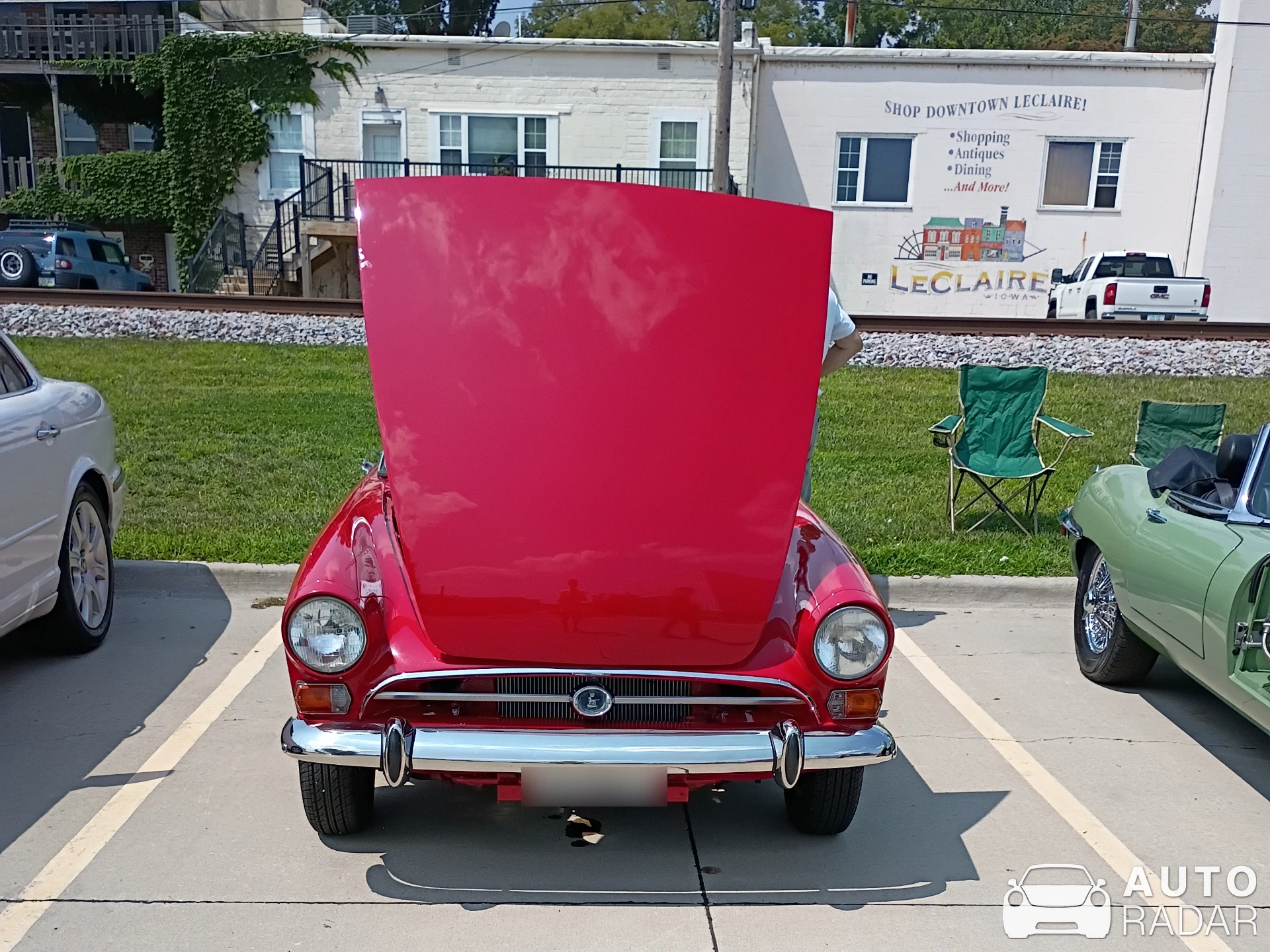 Sunbeam Alpine spotted in LeClaire