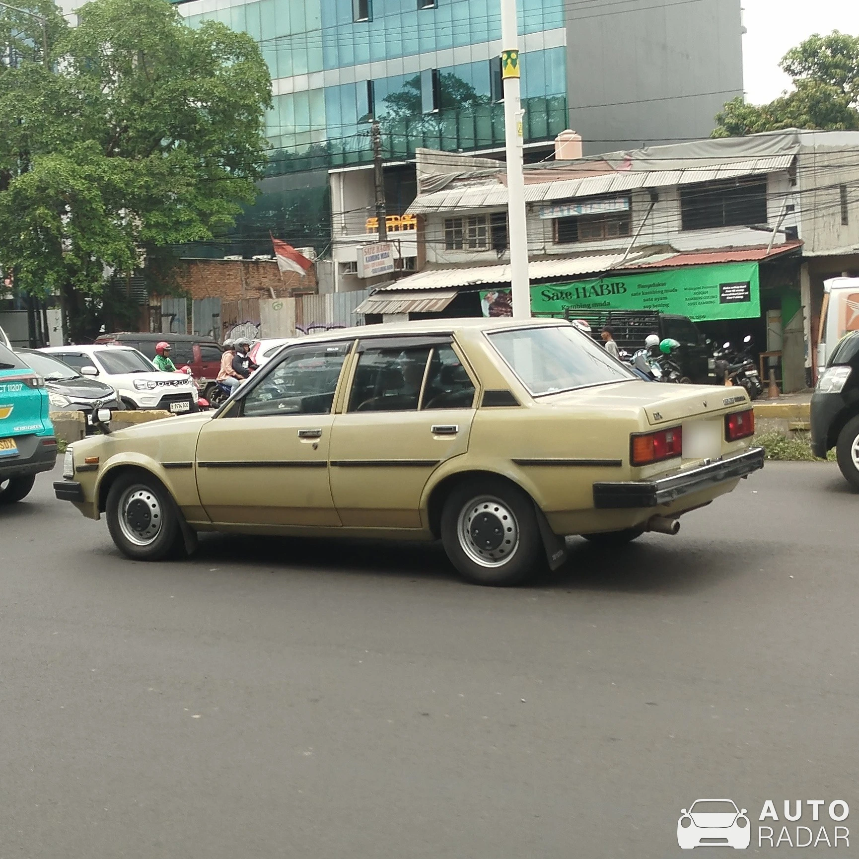 Toyota Corolla DX E70 spotted in Jakarta, Indonesia