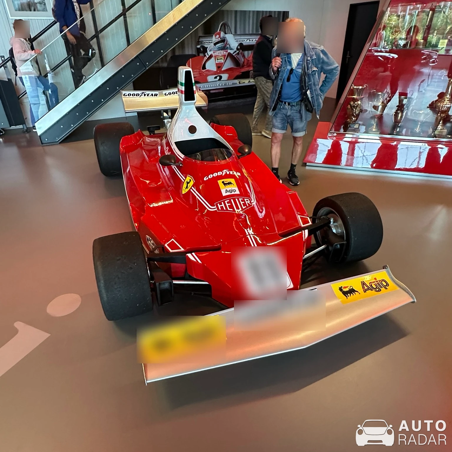 Ferrari 312 T spotted in Romanshorn