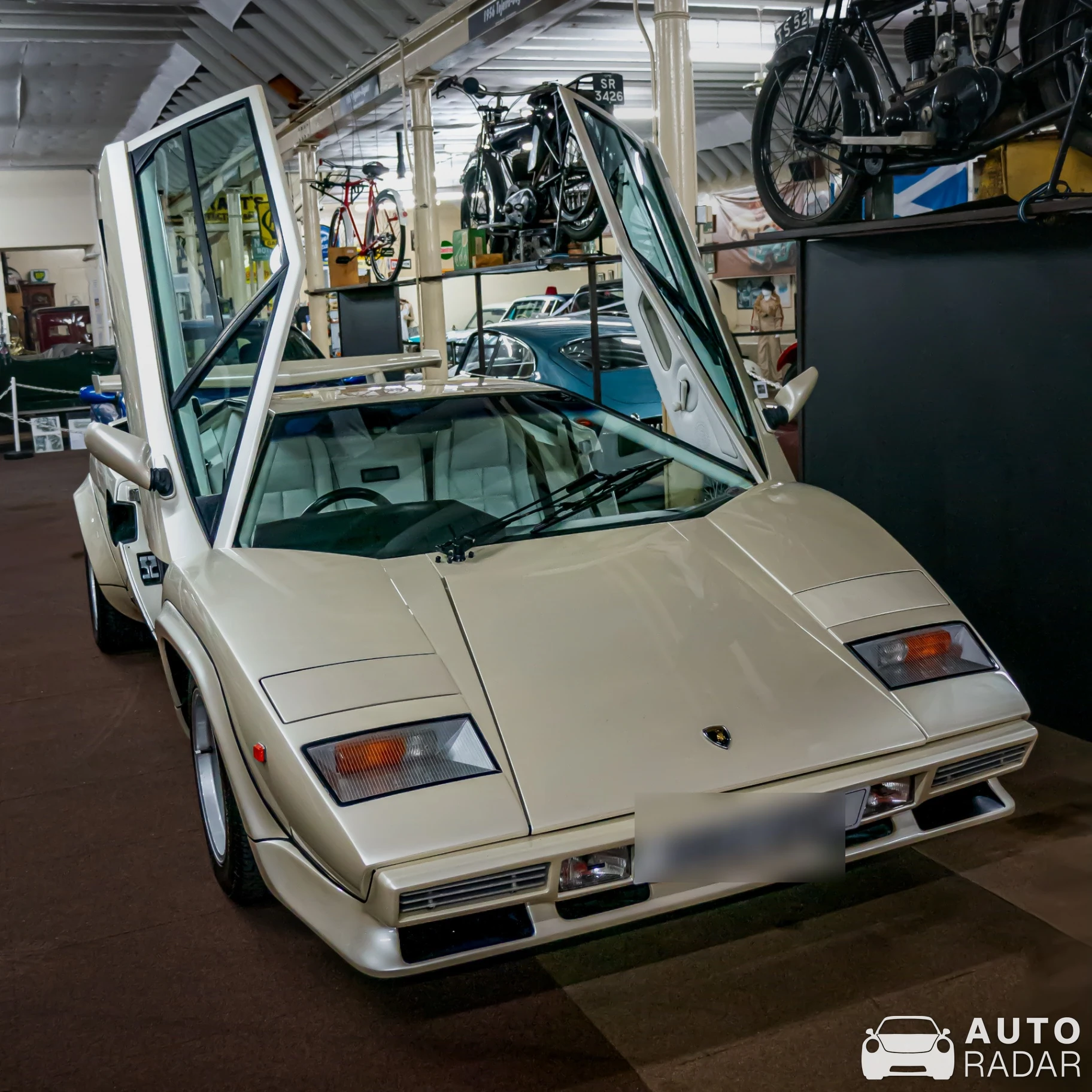 Lamborghini Countach 5000 Quattrovalvole spotted in Moray, United Kingdom