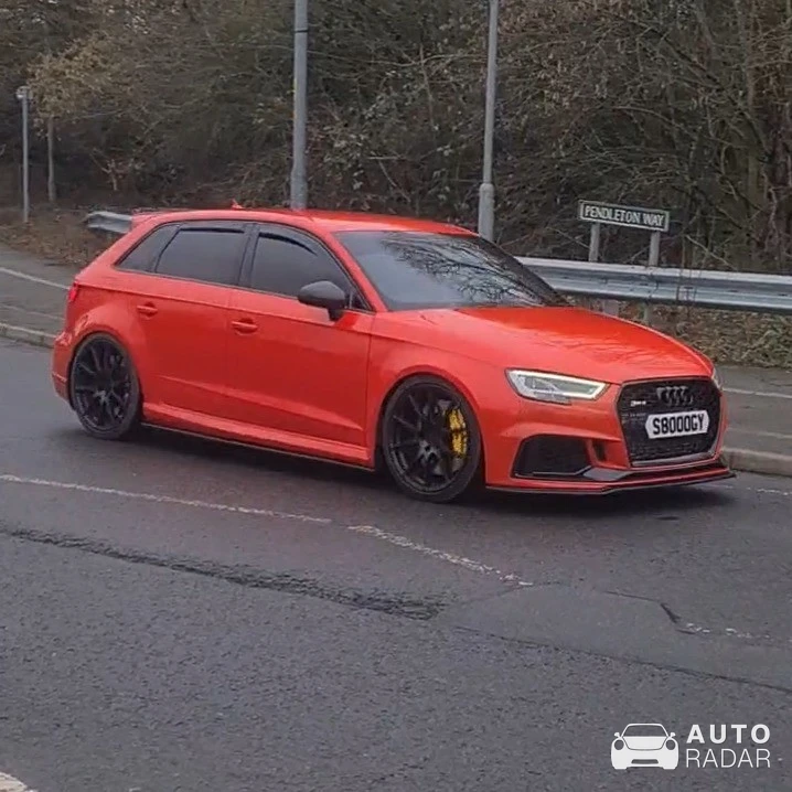 Audi RS3 Sportback 8Y spotted in Alderley Edge, United Kingdom