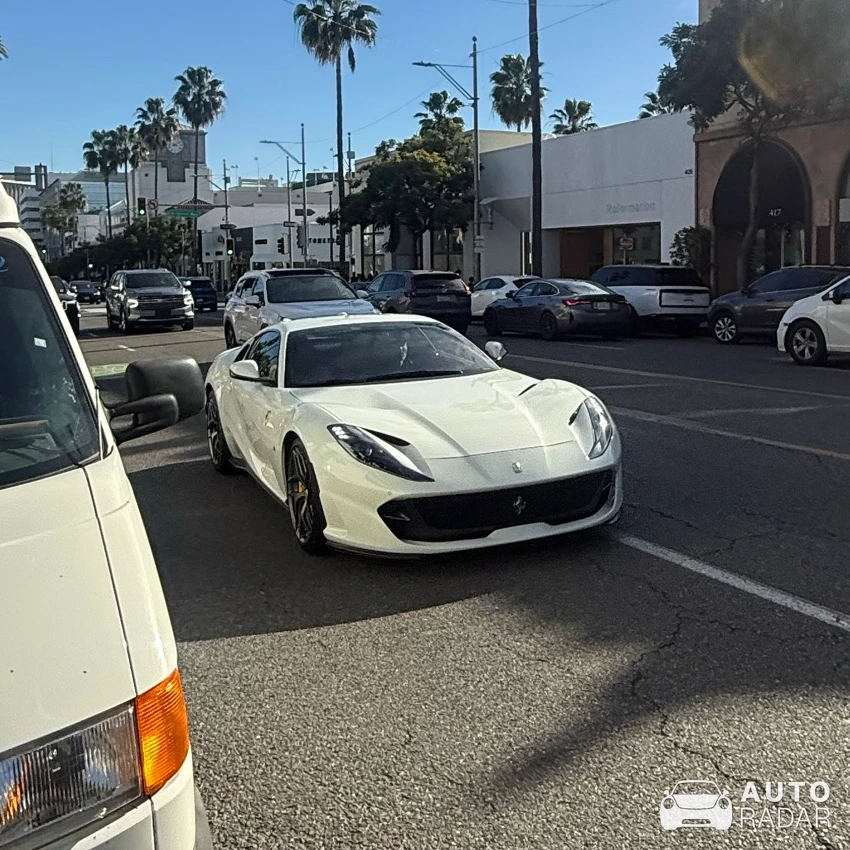 Ferrari 812 Superfast spotted in Beverly Hills, United States
