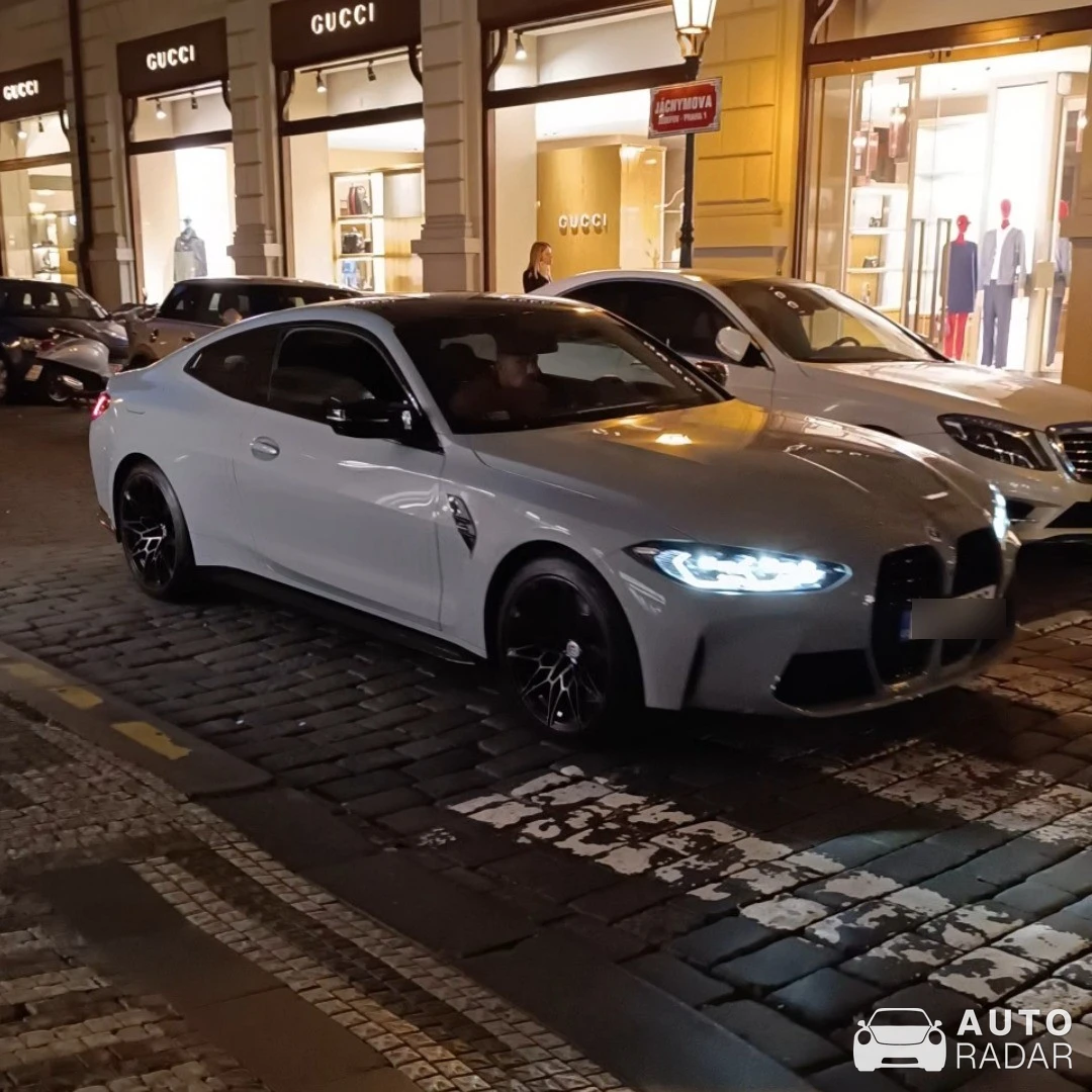 BMW M4 G82 Coupé Competition spotted in Praha 1, Czechia