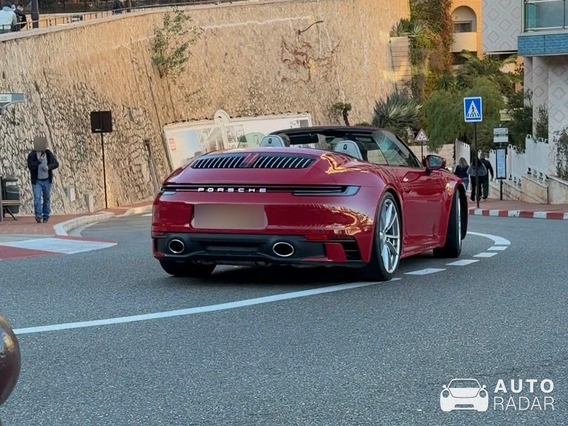 Porsche 992 Carrera S Cabriolet MkI spotted in Monaco, Monaco