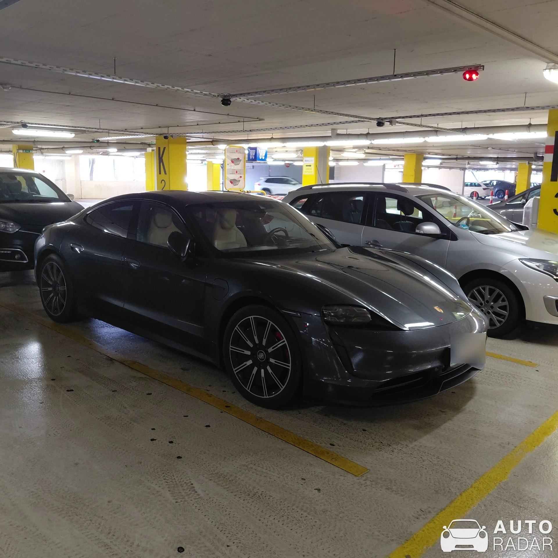 Porsche Taycan 4S spotted in Maribor, Slovenia