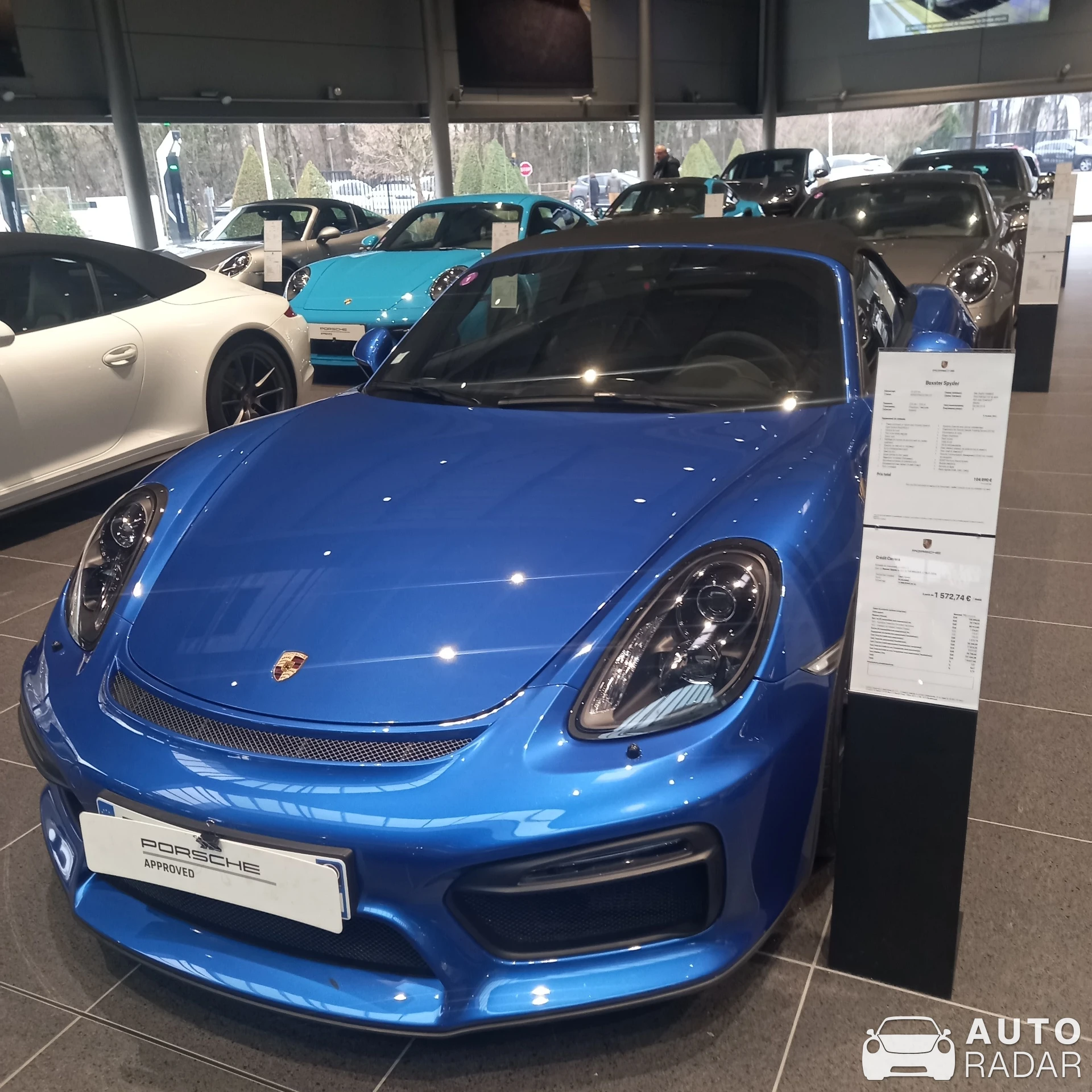 Porsche 981 Boxster spotted in Epagny Metz-Tessy, France