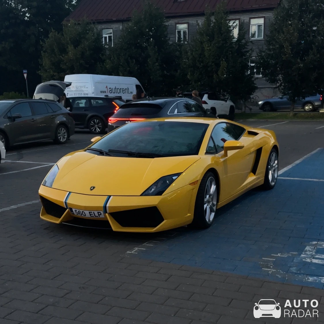 Lamborghini Gallardo LP560-4 spotted in Tallinn, Estonia