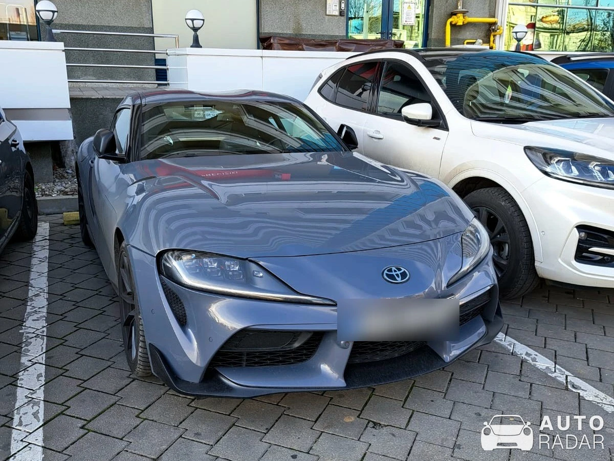 Toyota GR Supra A90 spotted in București, Romania