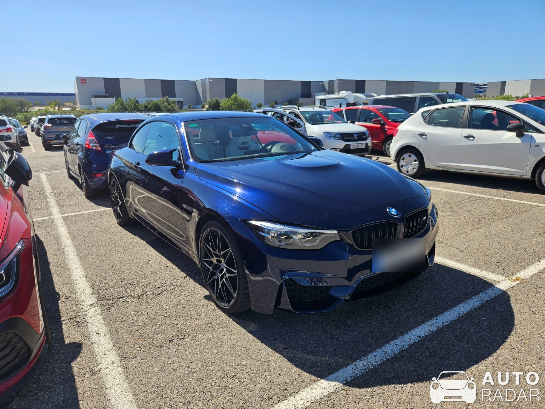 BMW M4 F83 Convertible Competition spotted in Cheste, Spain